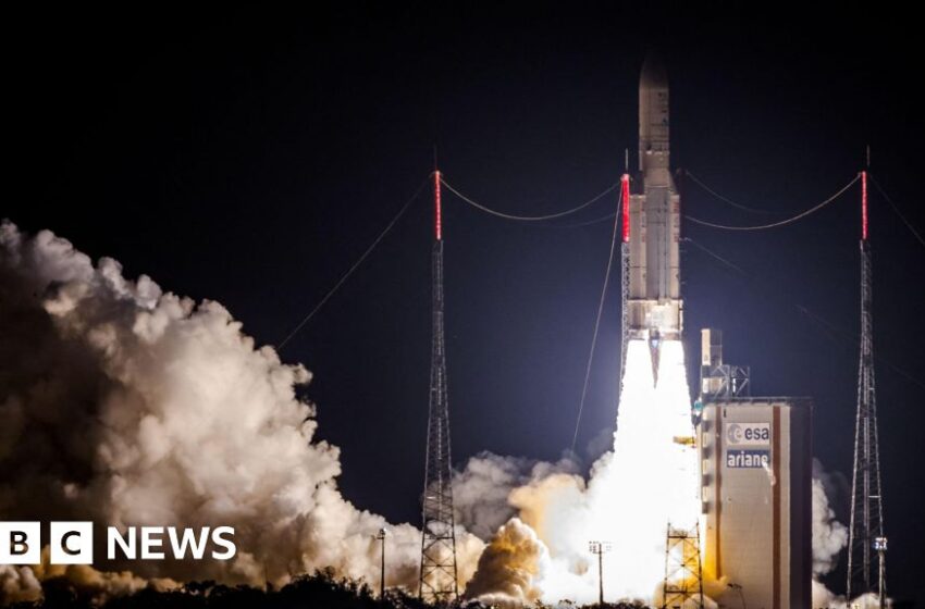 Boeing-made communications satellite breaks up in space