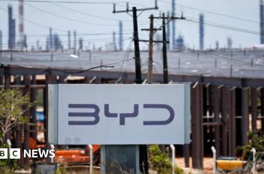 Brazil shuts BYD factory site over ‘slavery’ conditions