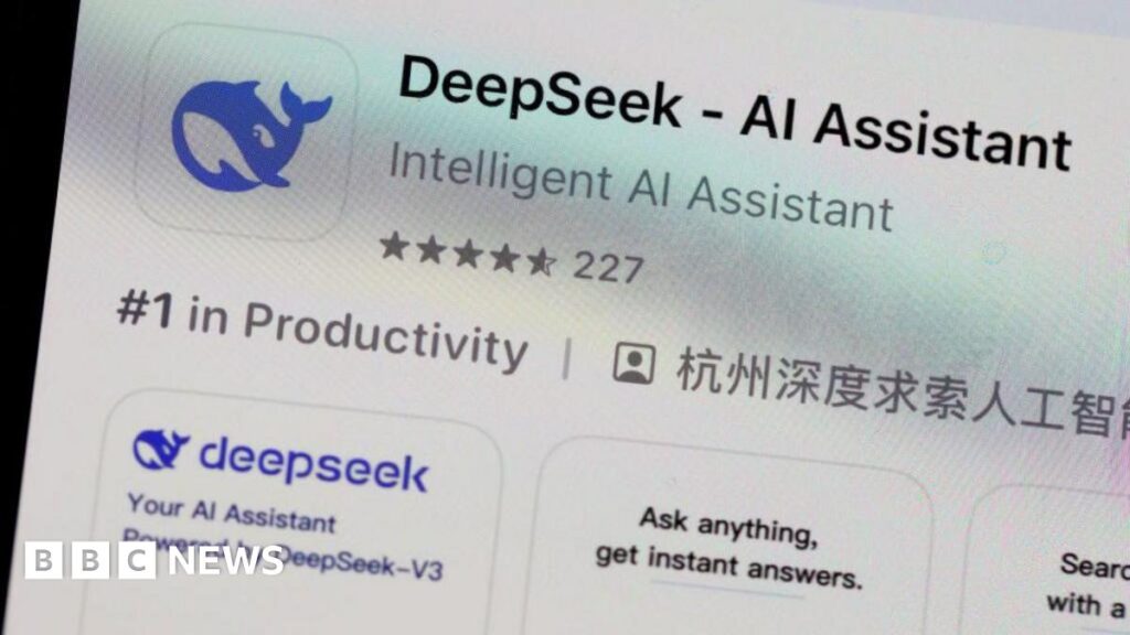 Be careful with DeepSeek, Australia says – so is it safe to use?