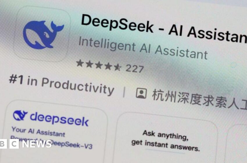 Be careful with DeepSeek, Australia says – so is it safe to use?